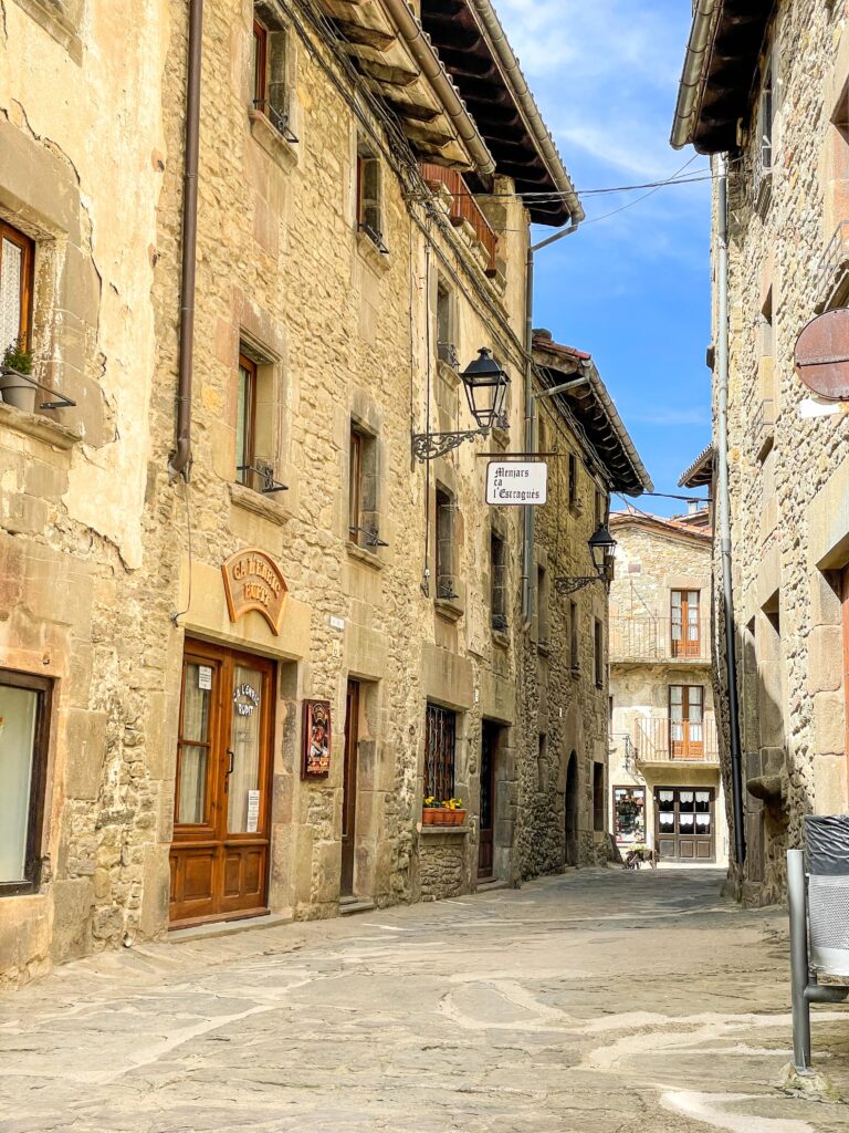 Rupit, mooiste middeleeuwse dorp van catalonië