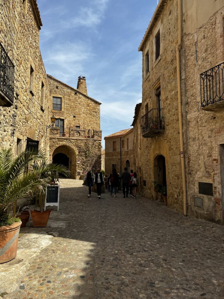 Pals middeleeuws dorp Catalonië