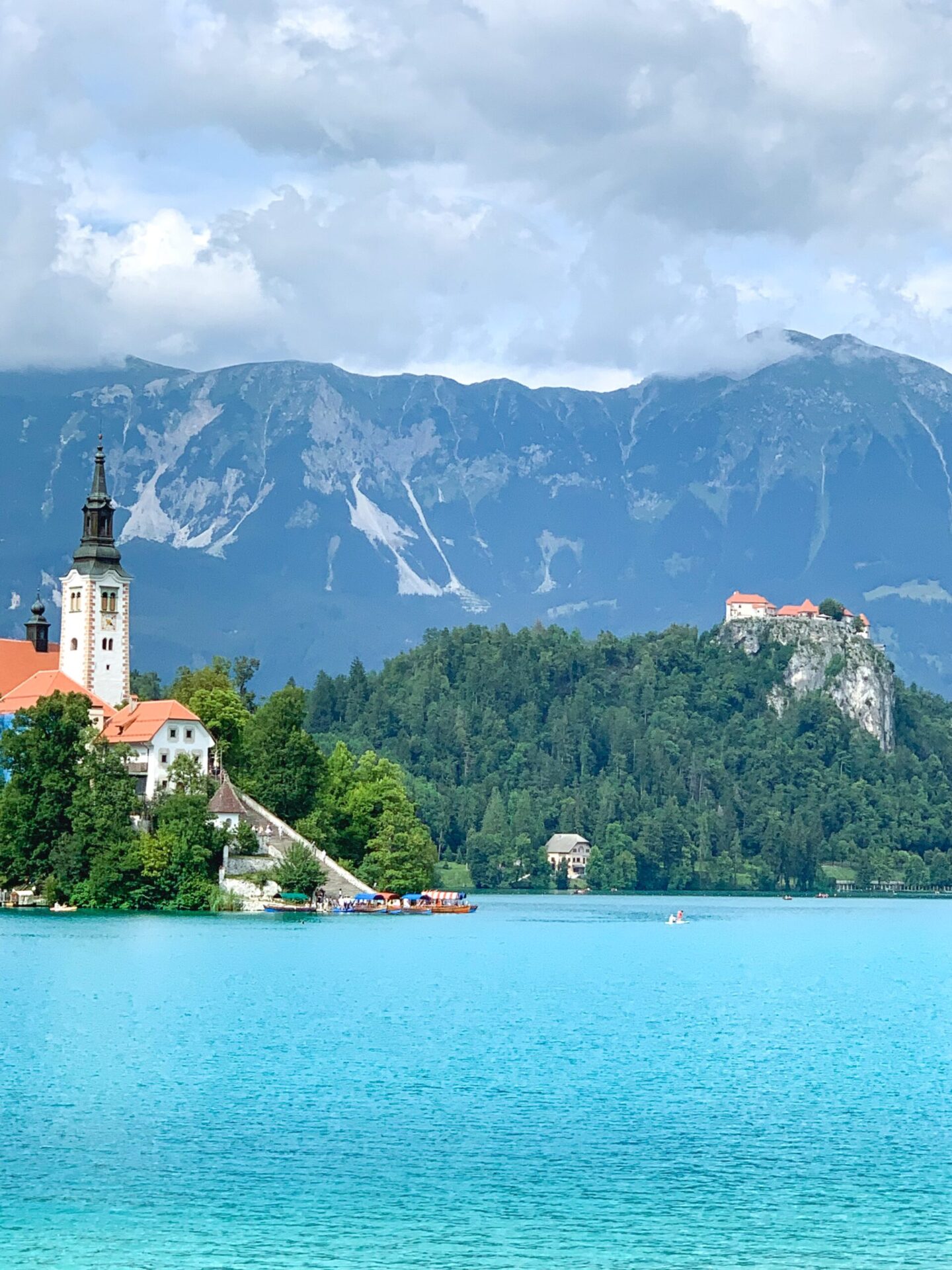 lake Bled, Slovenië actief ontdekken met kinderen en raften met kinderen