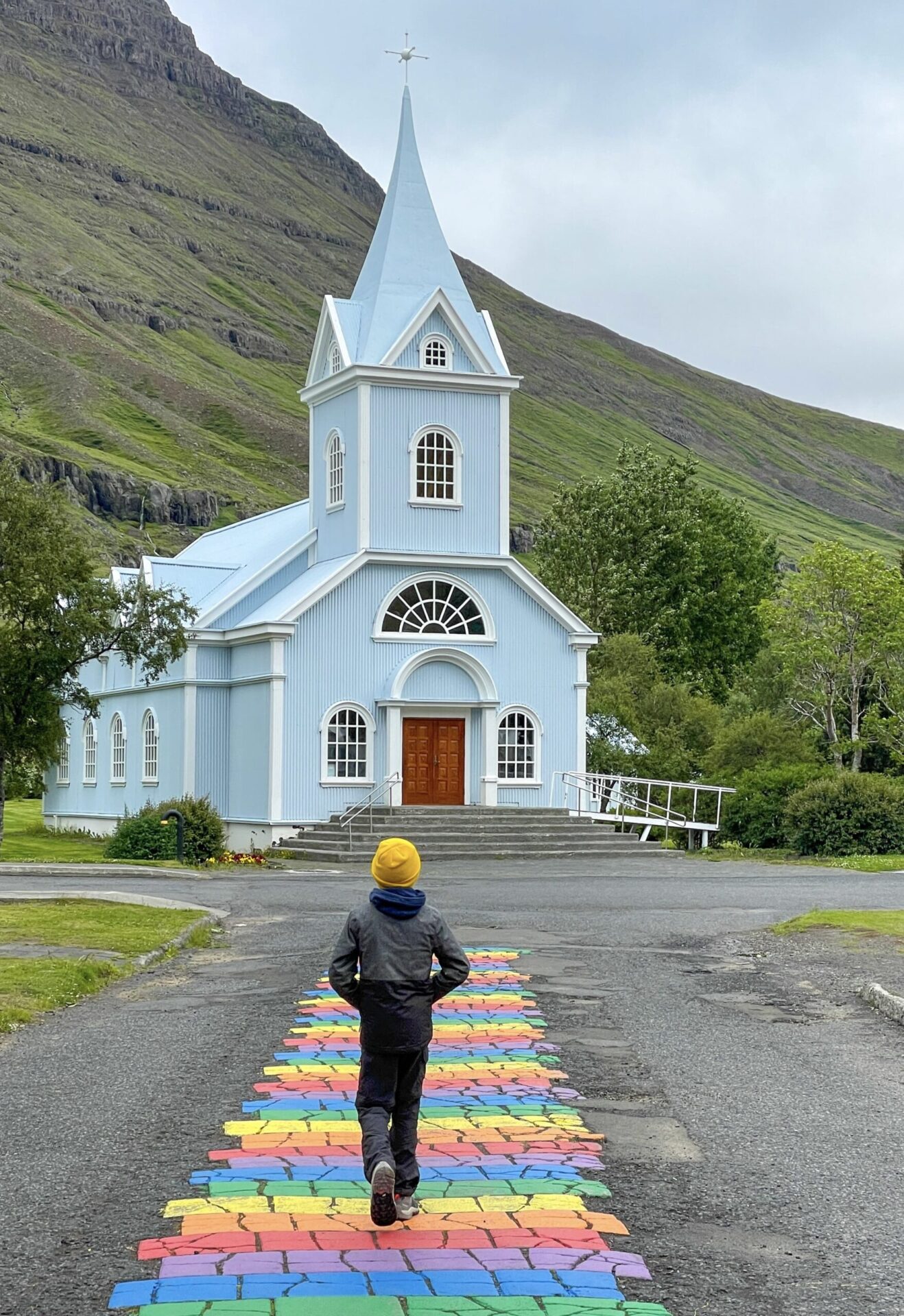 Seydisfjördur kerk in IJsland